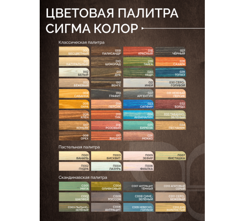 Приобрести МАСЛО С ТВЕРДЫМ ВОСКОМ «СИГМА-ДЕКОР ПРЕМИУМ» в Брянске, Брянская область